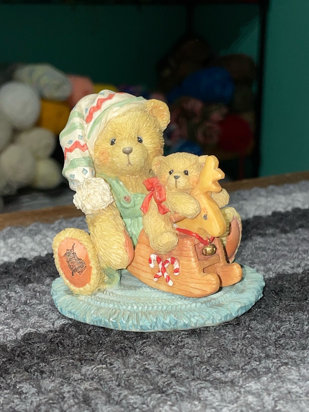 Vintage Cherished Teddies "Hans: Friends in Toyland" figurine